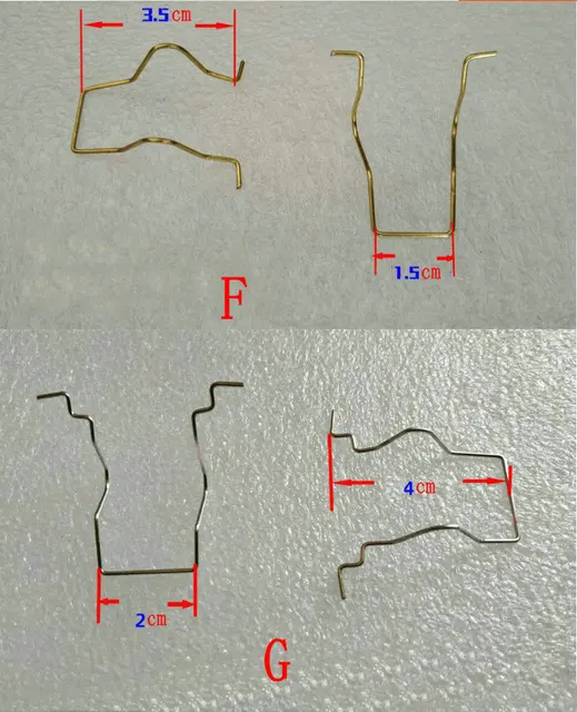 6 Fermagli Per Lampadine Fari Auto - Clip A Molla Per H1, H3, H4, H7, In Ferro Resistente Alle Alte Temperature - Foto 9