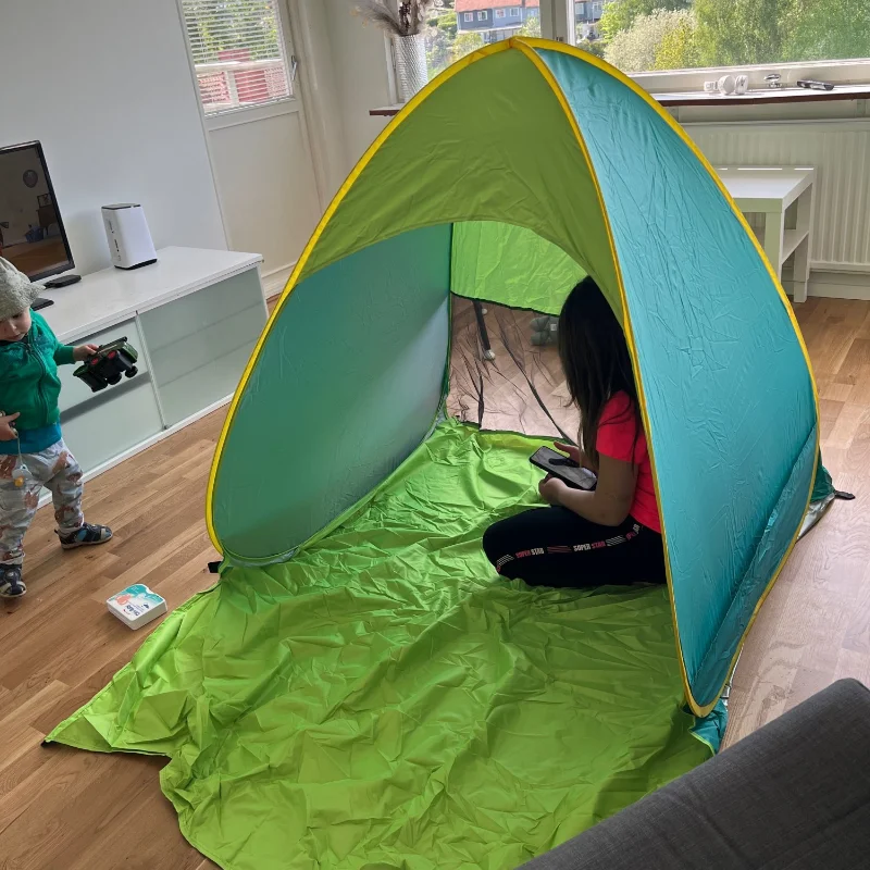 Outdoors Foldable Easy Ultralight Quick Opening Children Family Camping Beach Tent No Need to Build Fully Automatic Cute Tent camping tent,portable tent