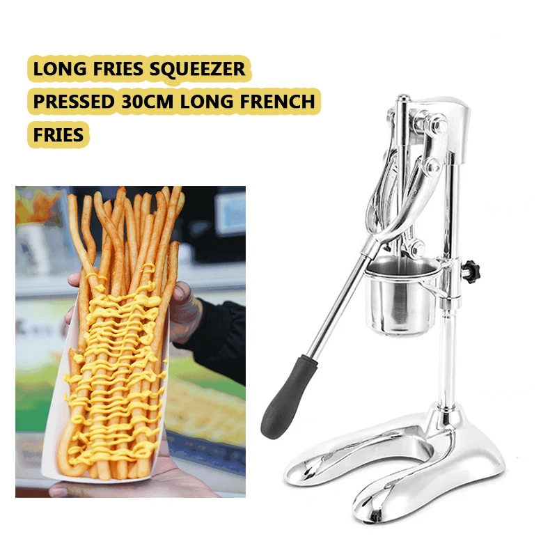 

Stainless steel potato french fries extrusion machine rice milling machine manual making super long french fries machine