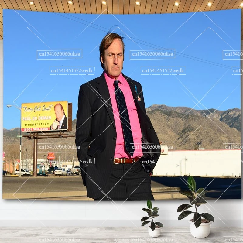 Saul Goodman Better Call Saul And Brea Tapestry Wall Hanging Meme Tapestry Room Decoration Aesthetic Office Tapestries Tapries tapestry decorations