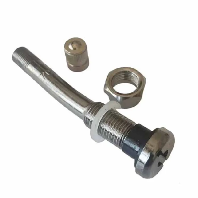 70ms-7 Valve Stem For Bus Truck Vacuum Tire Valve Nozzle 5 Pcs Aluminum Tubeless Stems For Large Car