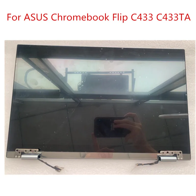 

Original 1920*1080 14 Inch LCD Panel Touch Screen display replacement For ASUS Chromebook Flip C433T C433TA laptop Full Assembly