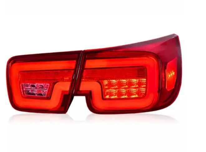 Car LED Tail Light Taillight For Chevrolet Malibu 2012 - 2015 LED Rear Running Lamp + Brake + Reverse Lamp + Dynamic Turn Signal