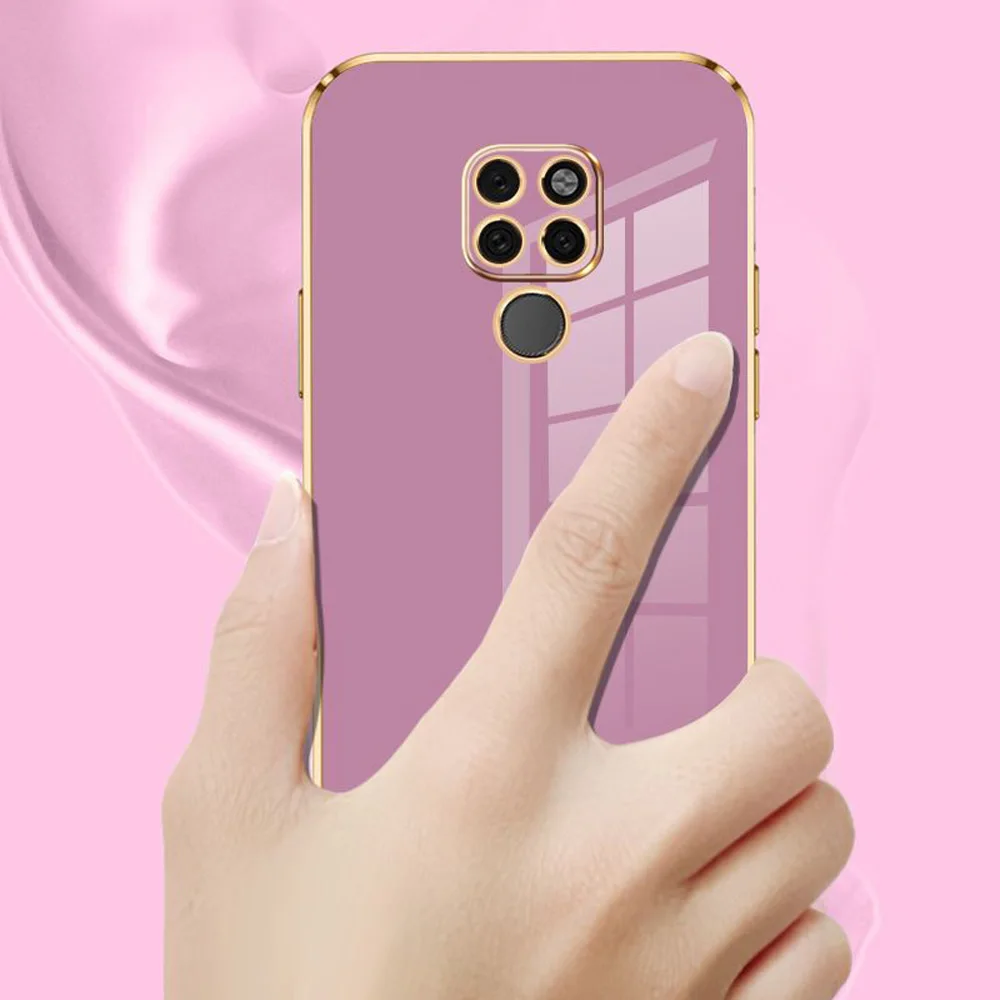 Enhanced Plating Square Soft Phone Case - Stylish and Durable Cover