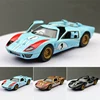 1:32 1966 Ford GT40 Alloy Sports Car Model Diecast Metal Toy Track Racing Car Vehicles Model Simulation Collection Children Gift 1