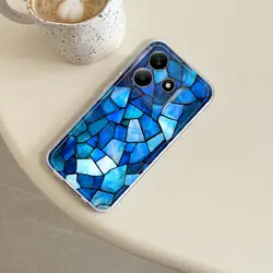Floral Window Pattern Soft Phone Cover Case for Redmi A7 Pro 4G (Mix02)