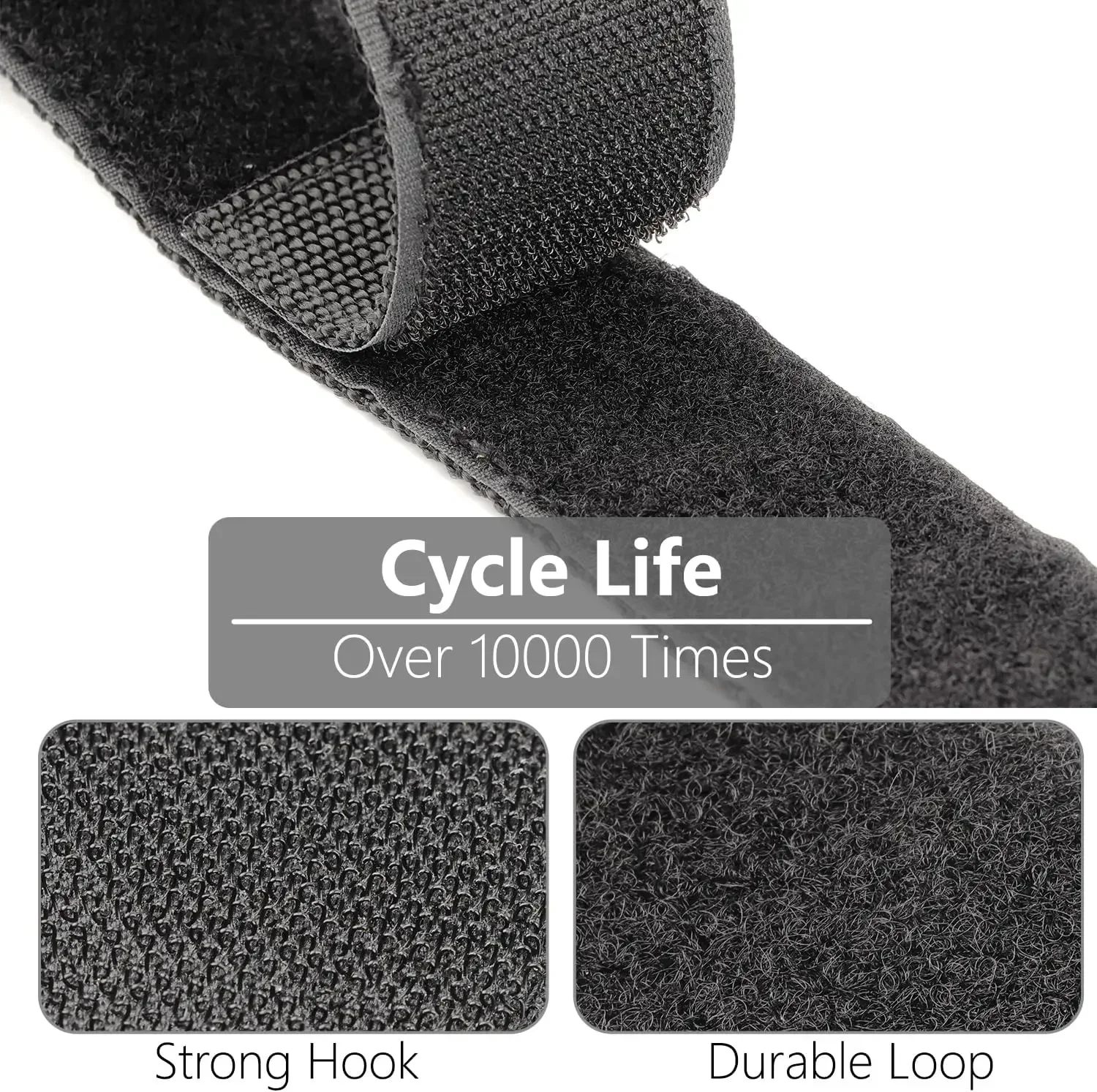 Rotating Buckle Cord Organizer & Heavy-Duty Nylon Storage Straps