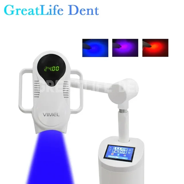 GreatLife Dental Tooth Whitening Accelerator For Professional Teeth Led Light With Display Touch Screen Tooth Whitening Machine