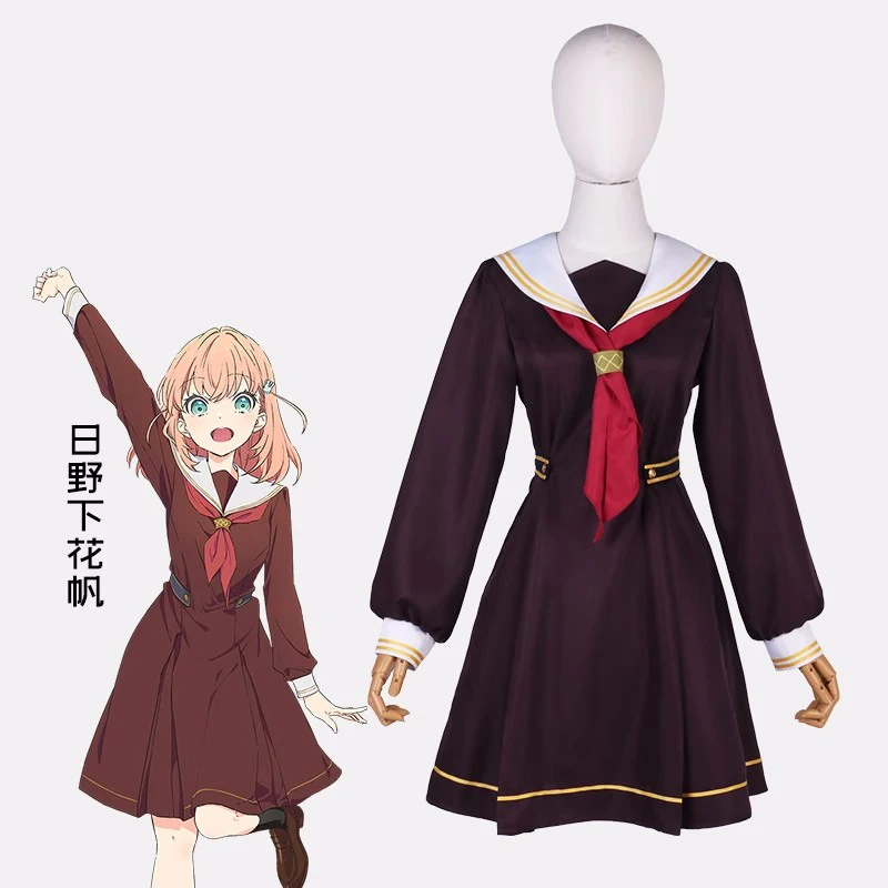 

COS-HoHo LoveLive Hasu No Sora Jogakuin School Idol Club Murano Sayaka/Osawa Rurino Sailor Suit Lovely Dress Cosplay Costume