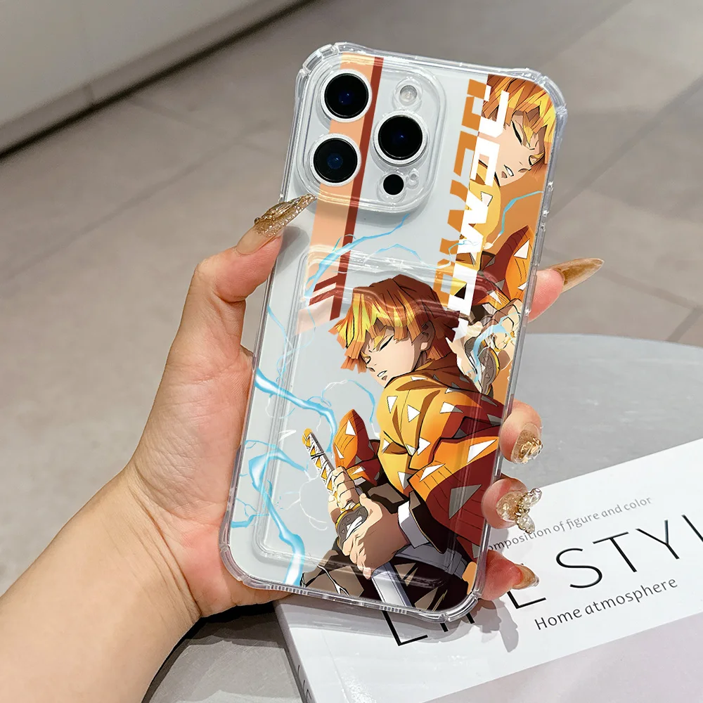 Cool Demons Hot Slayers Phone Case with Card Holder