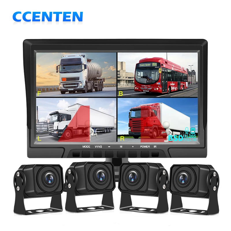 

Bus MDVR Safe Driving Assistance 10.1 Inch BSD Rear Camera BSD Blind Spot Truck System