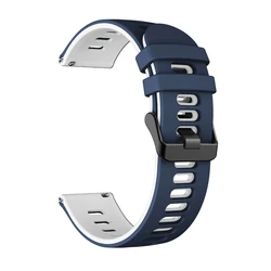 Cinturino per smartwatch in silicone morbido, 20/22mm - Bracciale comfort versatile