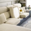 Jacquard Sofa Cushion Cover for Living Room Thicken Seat Chair Cover Adjustable Couch Cover Pets Kids Furniture Protector 4