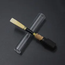 

1pc Oboe Reed Medium Cork Reed Handmade With Plastic Case Tube For Beginners Oboe Accessories High-grade Gift Black Red Part