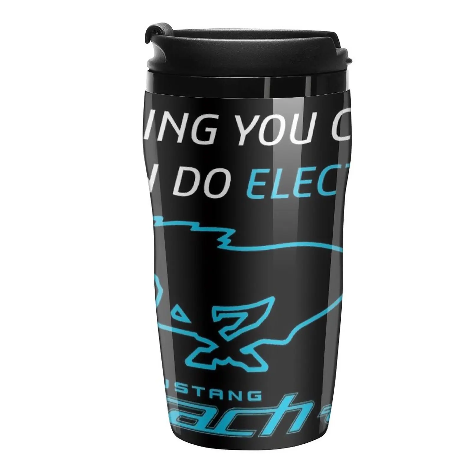 

New Electric Mustang Mach-E Travel Coffee Mug Large Cups For Coffee Insulated Cup For Coffee Espresso Coffee Cups