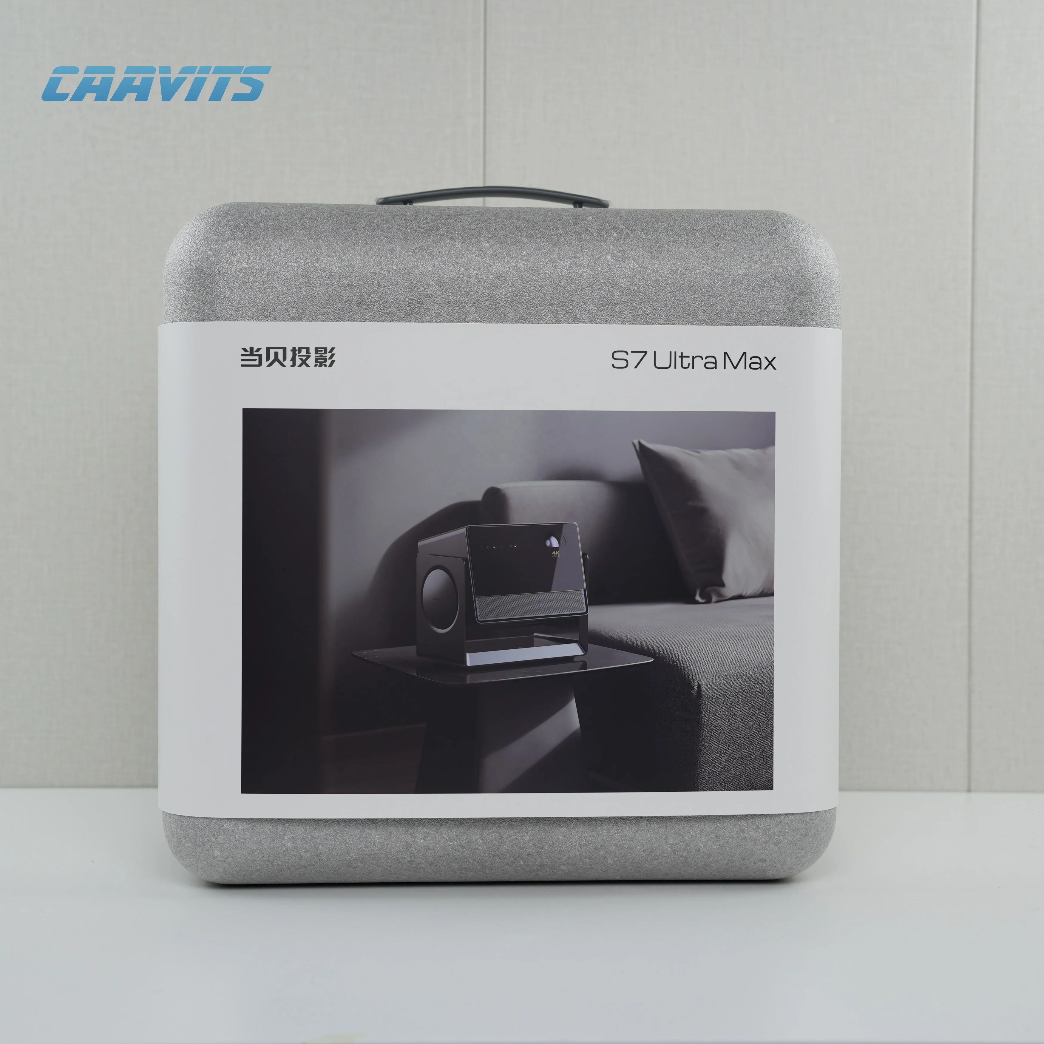 당베이 S7 울트라 맥스 4K 트라이 컬러 스마트 프로젝터 (5800CVIA 루멘, 수냉식, 3D 홈시어터 비머)
