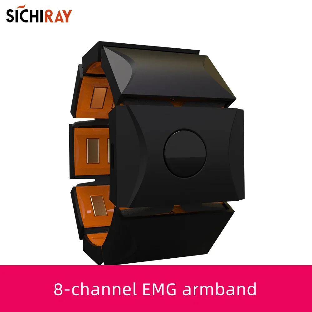 EMG PRO 8 채널 EMG 센서, 암밴드 근육 전기 제스처 인식 개발 모듈 Best Top5 EMG PRO 8 채널 EMG 센서, 암밴드 근육 전기 제스처 인식 개발 모듈 Best Top5