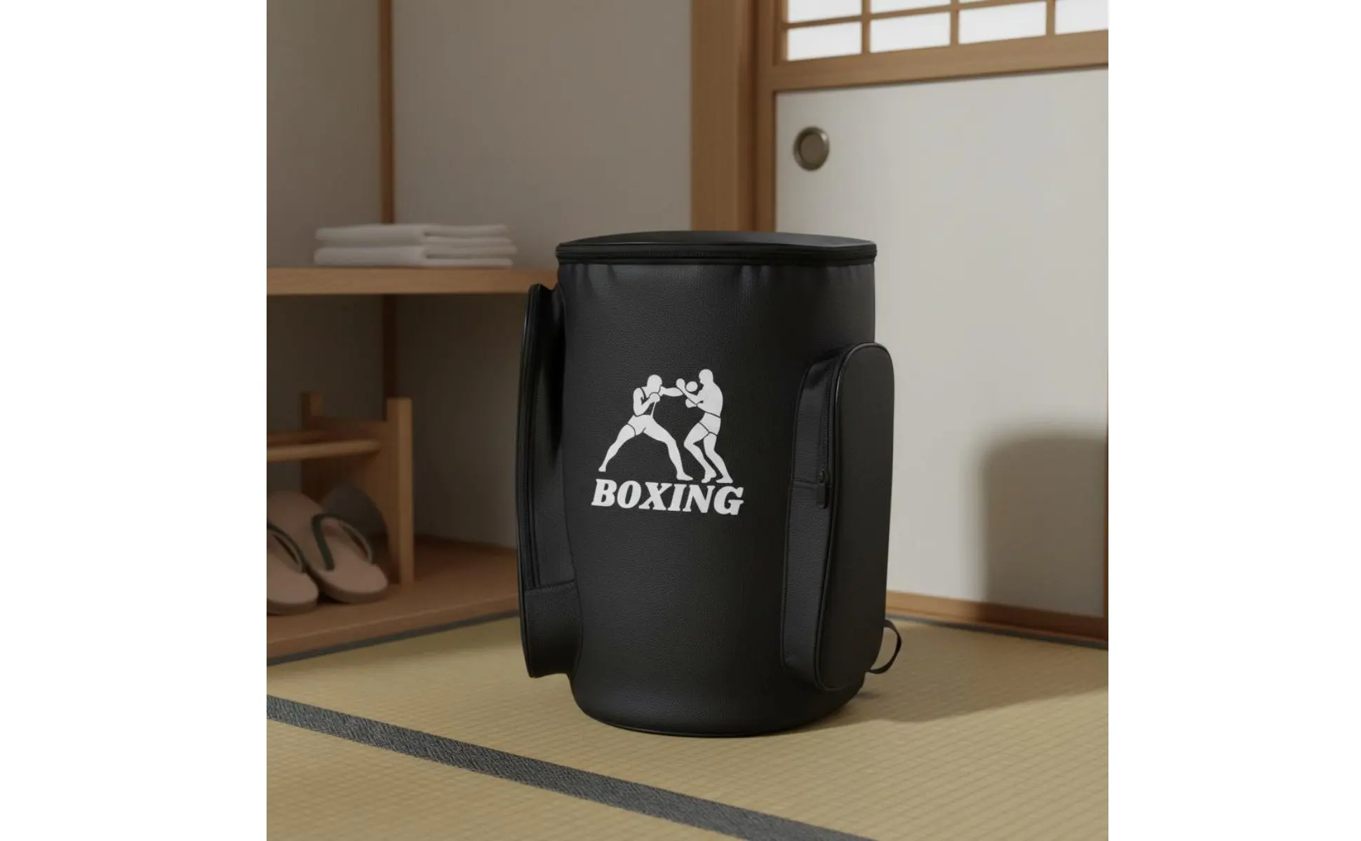 Taekwondo Equipment Backpack Multiple Compartments Karate Safety Gear Carrier Fighting Arts Gear Bag Wear-Resistant for Dojo