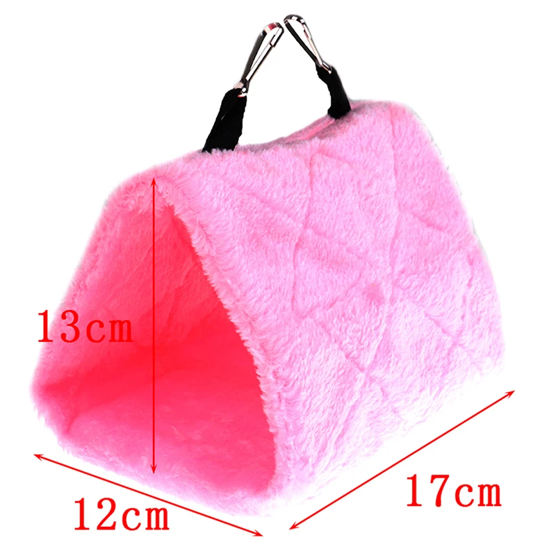 Parrot Mynah Starling Winter Nest Triangle Nest Sugar Gliders Warm mian wo Cotton Hammock Fleece Hamster Nest