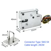 Small DC5V12V cabinet door lock mini electric lock storage cabinet electromagnetic lock express box electronic lock Drawer lock 3