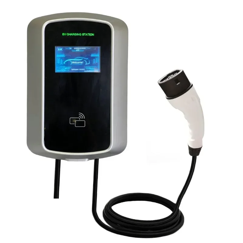 Alta Qualità 16A 32A 11Kw 22Kw Ev Caricabatterie Wallbox Station Certificato Ce Stazioni Di Ricarica A Parete Vendite Calde