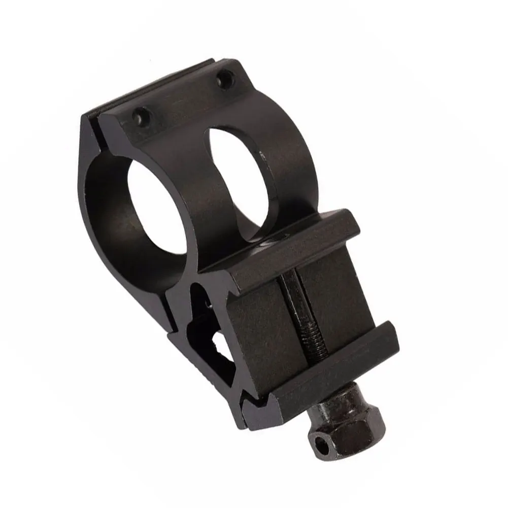25.4mm Quick Release Offset Flashlight Scope Mount 20mm Picatinny Rail 45 Degree Sight Hunting Gun Airsoft Accessories
