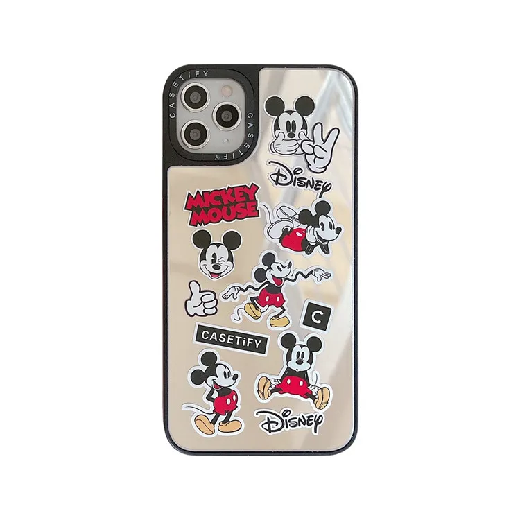 ERT GROUP Disney Mickey Mouse Coque de téléphone conçue pour iPhone 13 Pro  Max 6,7 pouces TPU antichoc Coque de téléphone Housse de protection bords