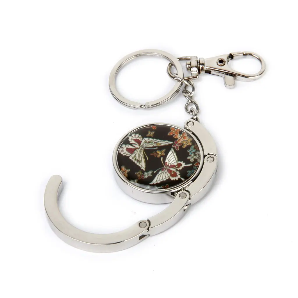 

Bag Holder Bag Hangers Bag Hook Butterfly Model with Keychain