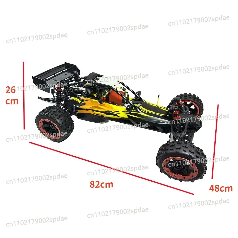 Voiture RC Tout Terrain 4x4 1/10 2.4GHz 60km/h - Vert