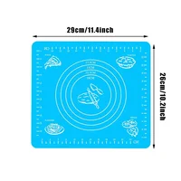 Kneading Dough Mat Silicone Baking Mat Pizza Dough Maker Pastry Kitchen Cooking Gadgets Bakeware Table Mat Pad Baking Sheet 3