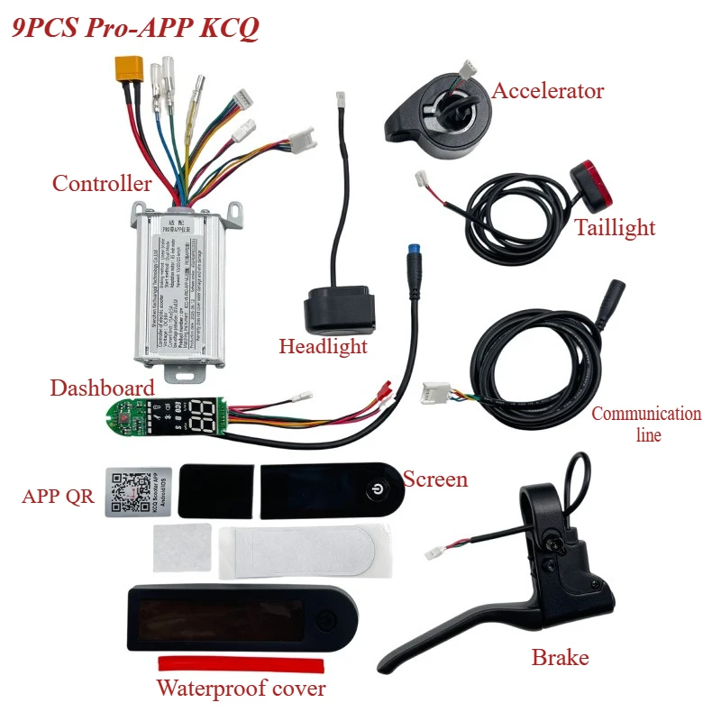 8.5 Inch Scooter Controller KCQ X-Play FOSTON DIGMA 350W 36V