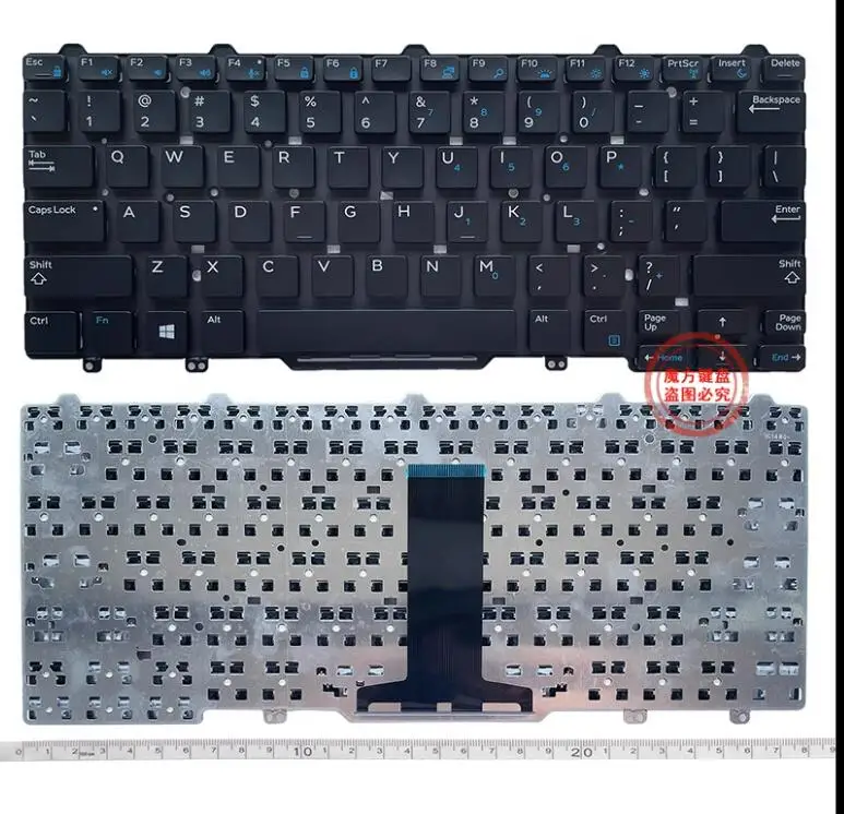 Tastiera Per Laptop Usa Per Dell Latitude 3340 3350 E3340 14 E5450 E7470 Senza Retroilluminazione