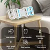 Table  3D LED Digital Alarm Clock Wall Clock Time/Date/Temperature for Home Kitchen Offices Clock Decoration Garden Clocks 5