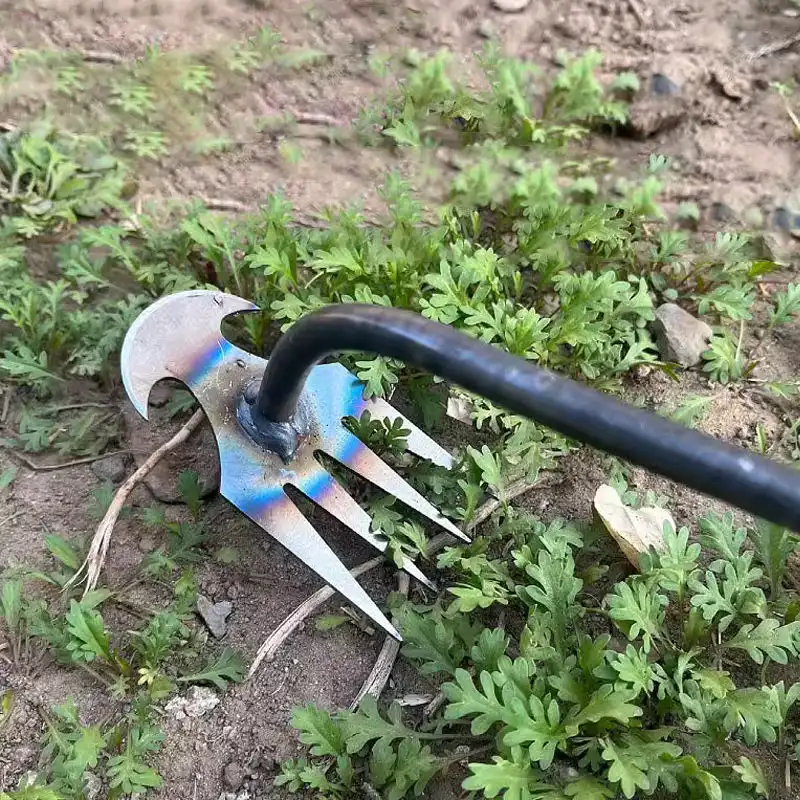 Multifuncional Jardim Weeder, Manganês Aço, Enraizamento Da Relva, Solo Solto, Mão Weeding Remoção, Extrator, Ferramentas De Jardinagem