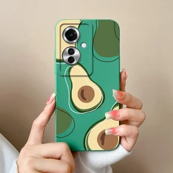 Lovely Flowers Cat Design Liquid Silicone Protective Case - Floral Series for Oppo Reno11 F 5G (TYG27)