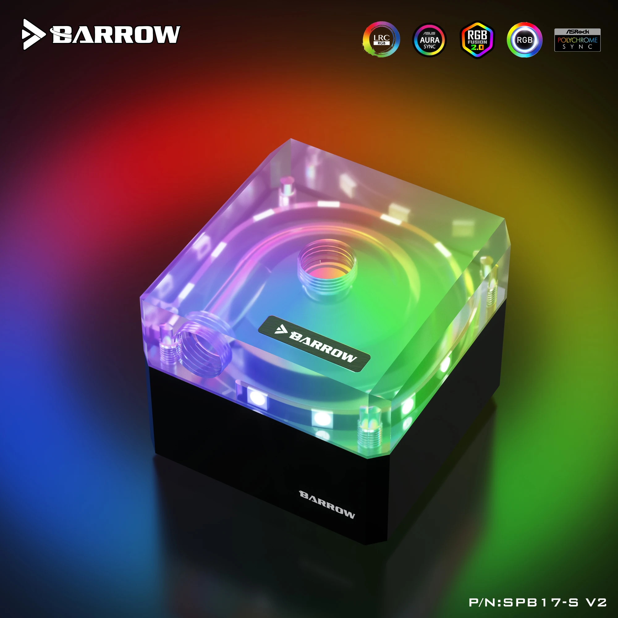 Carrinho Ddc Bomba Pwm 17w Elevador de Fluxo Máximo 5.5 Metros 960l h Regulagem de Velocidade Manual ou Pwm 3000rpm Sistema de Resfriamento de Água - Imagem 2