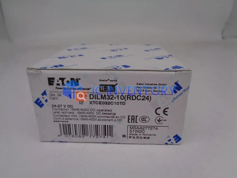 

1 шт. Новый EATON MOELLER DILM32-10C(110V50HZ)