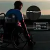 Wheelchair Armrest Side Storage Bag Waterproof Portable Pocket with Reflective Strip for Seniors Elderly Wheelchair Accessories 6