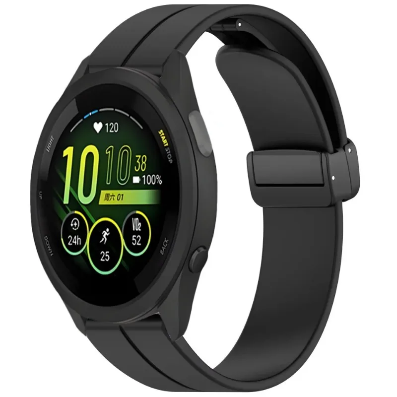 Soft Silicone Magnetic Bracelet Wristband - 20mm/22mm Band