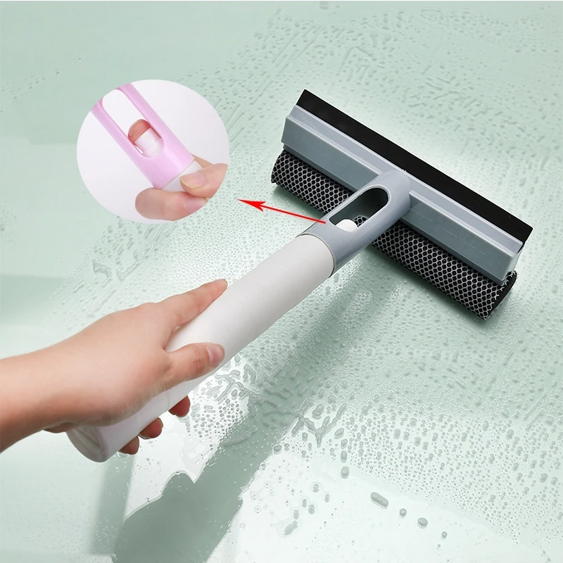 

Small 3 in 1 Rotate Spray Window Perfectly Cleaning Professional Squeegee for Shower Glass Door Household Tools Accessories