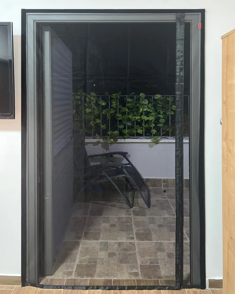 Description Picture 4 of itemDTGJ Magnetic Door Screen Very High Mosquito Net Custom Size Anti Insect Mesh Automatic Closing Curtain Applicable To Glass Door