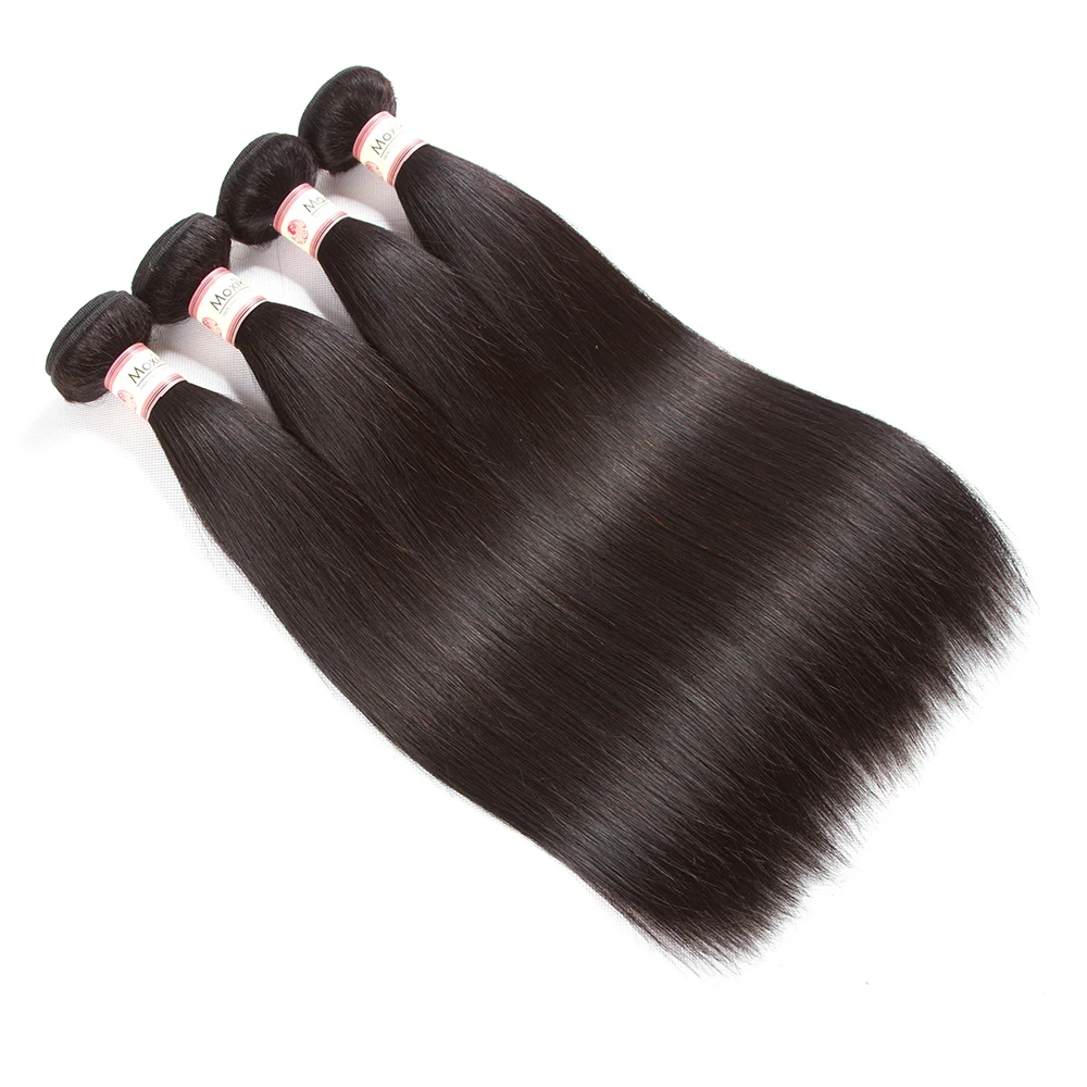 Brazilian Straight Human Hair Bundles 28 30inch Remy Hair Extensions For Women Nature Color 1/3/4pc Cheap Straight Weave Bundles