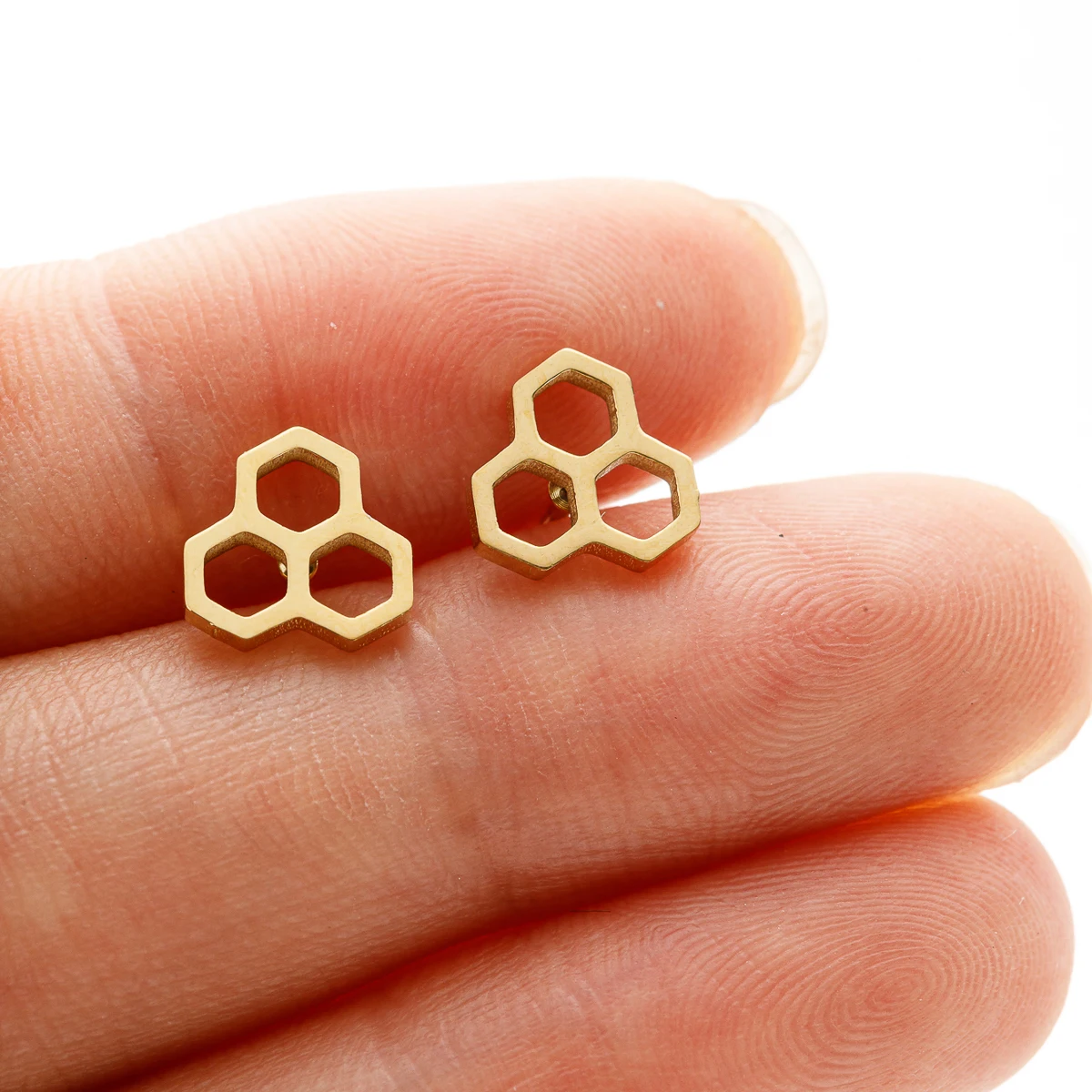 Punk Koreanische Ohrringe Kreuz Christentum Edelstahl Geometrische Ohr piercing Stud Ohrringe Frauen Schmuck pendientes mujer Punk – Detail 4