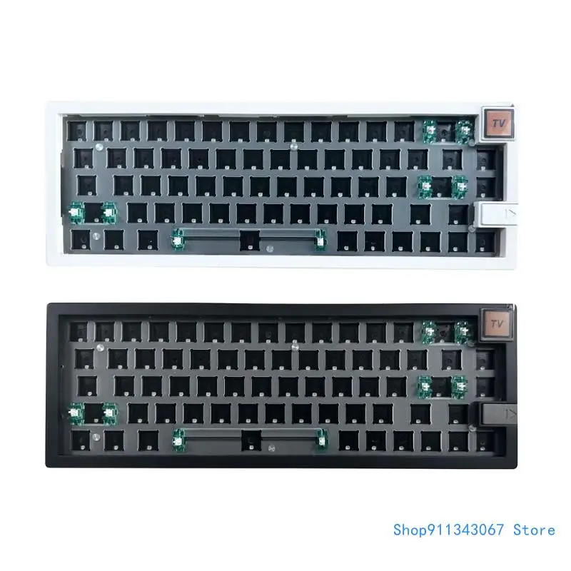 

Gamings Mechanical Keyboard Wireless Displays Screen Gaskets Hot Swappable RGB Drop shipping