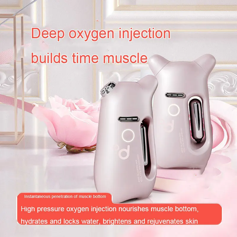 

Household Red Blue Water Light Gun EMS Needle Free Water Light Replenishing Micro Crystal Introduction Essence Beauty Instrument
