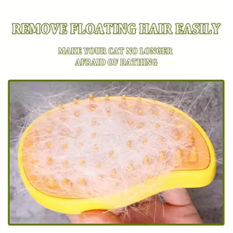 3-in-1 Electric Steam Pet Brush 4