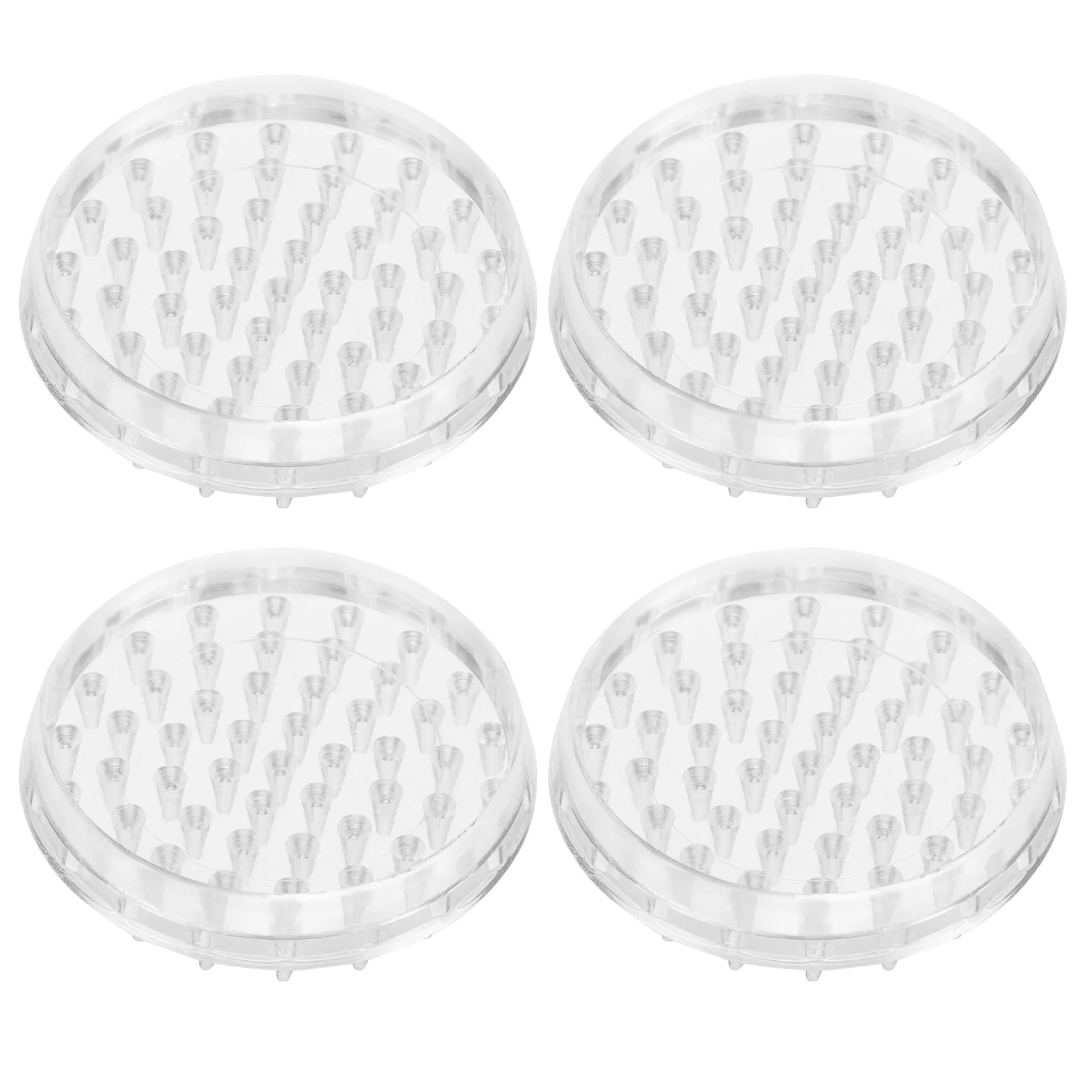 4개입 미끄럼 방지 가구 패드 하드우드 바닥 보호대 의자 다리 패드 미끄럼 방지..