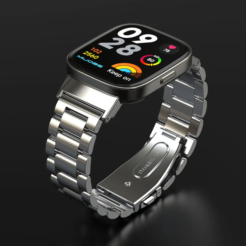 Metal Magnetic Bracelet Strap for Smartwatch - Replacement Wristband Accessory
