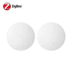 Smart ZigBee Button Switch - Battery Powered Intelligent Automation (Zigbee 2Pcs)