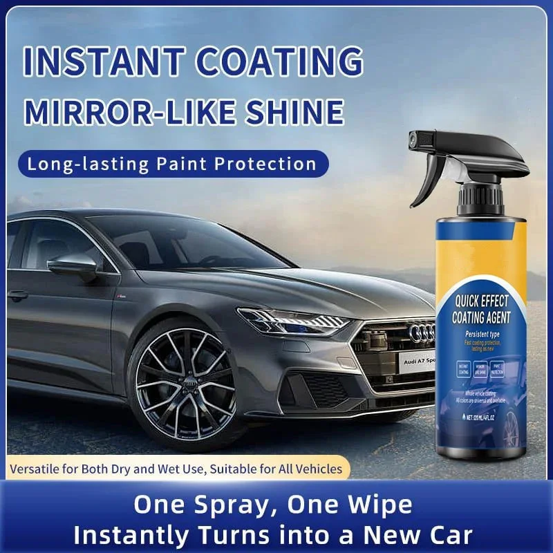 120ml Car Nano Coating Spray Coating Agent Car Scratch Remover High Protection Long-Lasting Vehicles Automotive RV Coating Spray